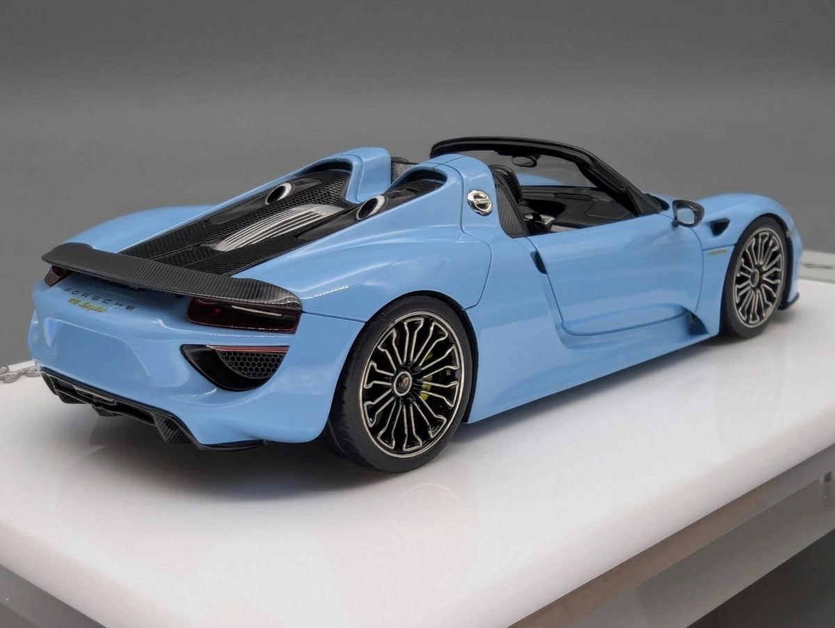 Eidolon Make Up 1:43 Porsche 918 Spyder 2011 Gulf Blue Ltd 19/100 mit OVP