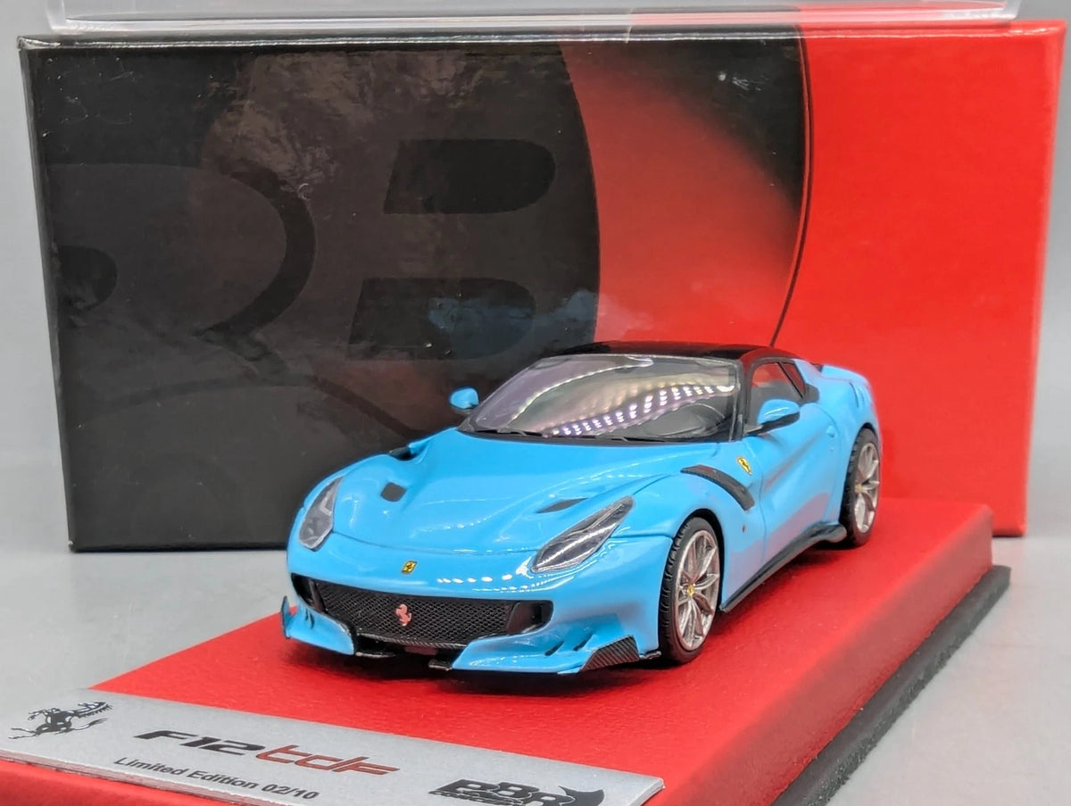 Modellautos 1:43 BBR Concept43 Ferrari F12 TdF Baby Blu Limitiert 02/10 mit OVP