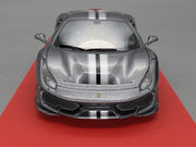 Modellautos 1:43 BBR Concept43 Ferrari 488 Pista RHD 2019 Grigio Ltd 01/20 OVP