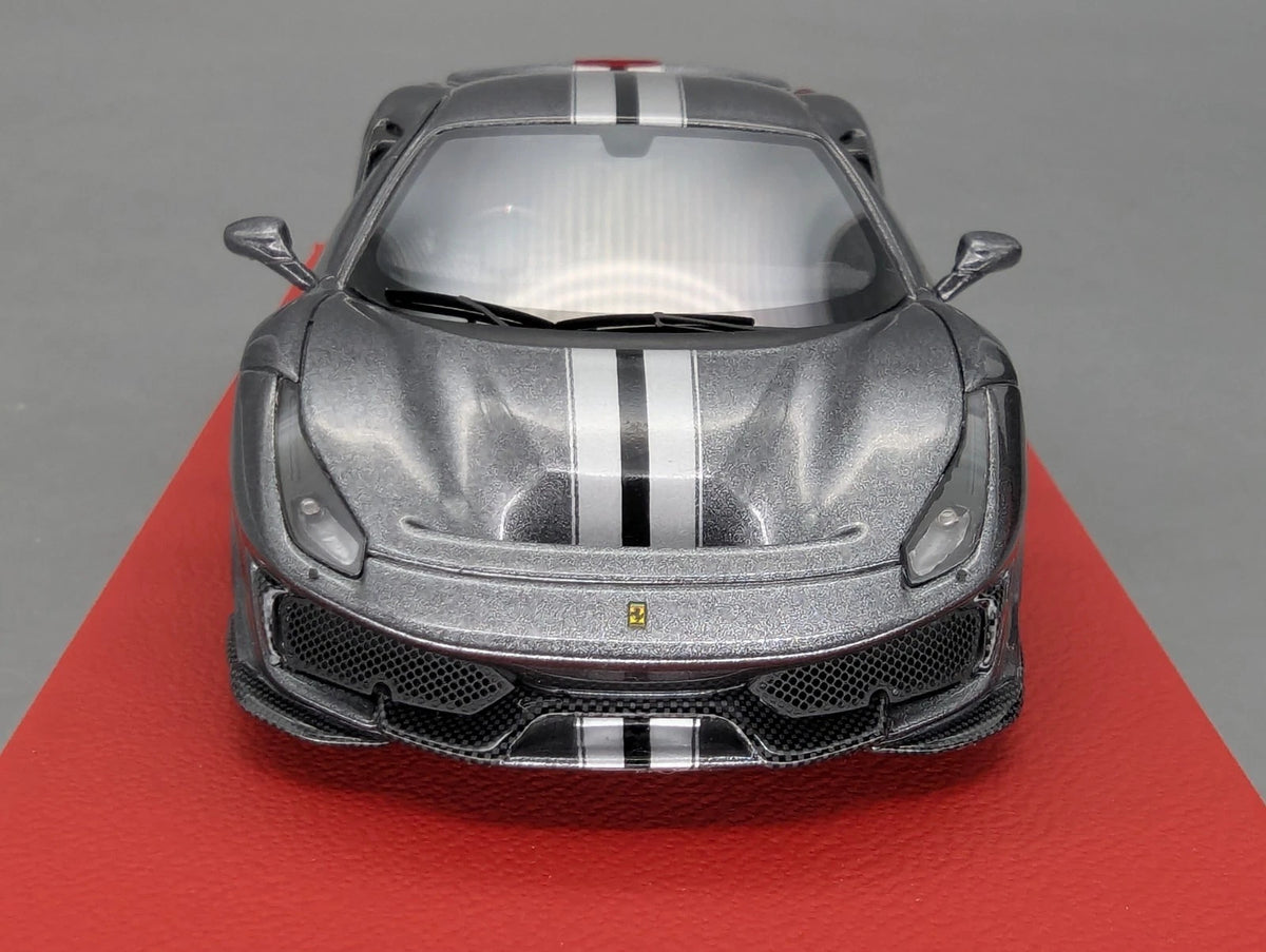 Modellautos 1:43 BBR Concept43 Ferrari 488 Pista RHD 2019 Grigio Ltd 01/20 OVP