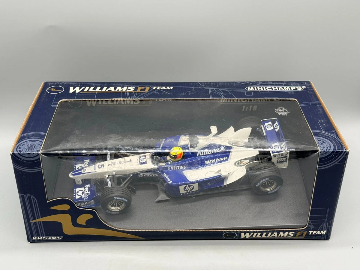 Modellautos 1:18 Minichamps Williams F1 BMW FW24 R.Schuhmacher #5 mit OVP