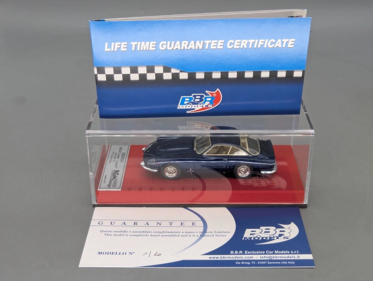 Modellautos 1:43 BBR RGM Ferrari 250 GT Lusso Longnose S/N 4335 GT Ltd 01/20 OVP