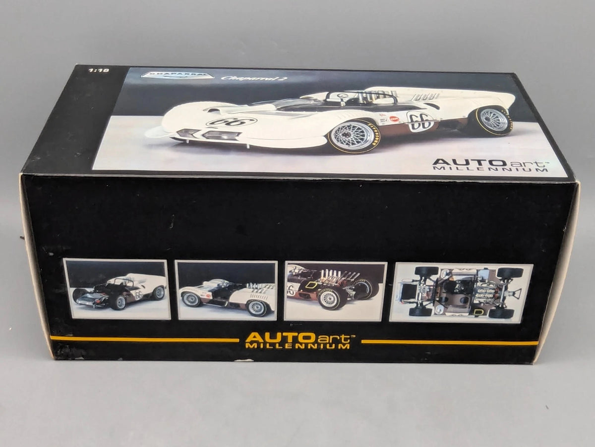 Modellautos 1:18 AUTOart Millenium 86496 Chaparral 2 Sport Race 1965 #66 mit OVP