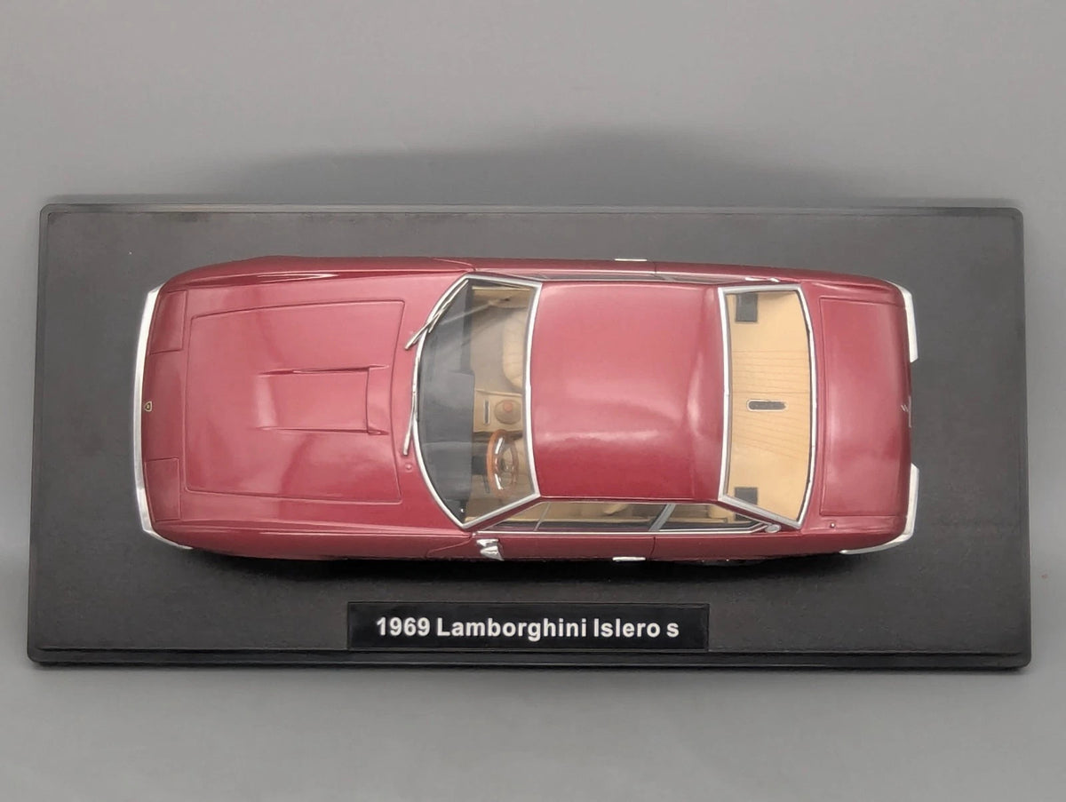 Modellautos 1:18 KK-Scale Lamborghini Islero S 1969 Rot mit OVP