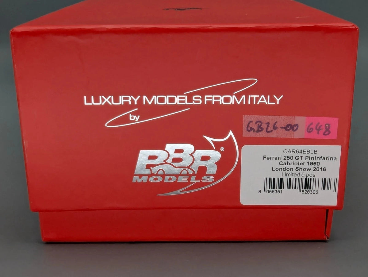 Modellautos 1:43 BBR Ferrari 250 GT Pininfarina Cabriolet 1960 Ltd 01/05 OVP