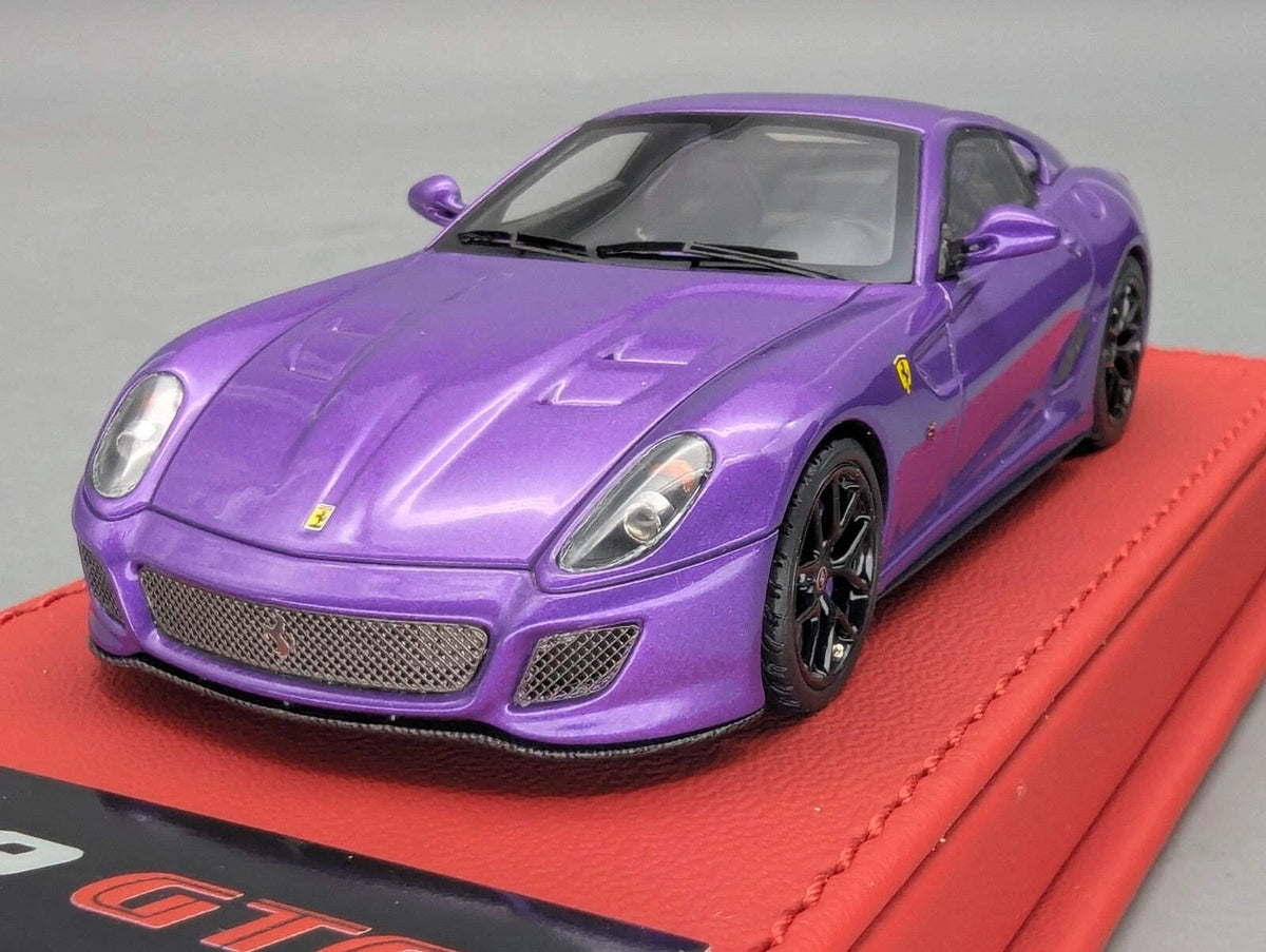 Modellautos 1:43 BBR Executive Ferrari 599 GTO Viola Gloss Limited 04/20 mit OVP