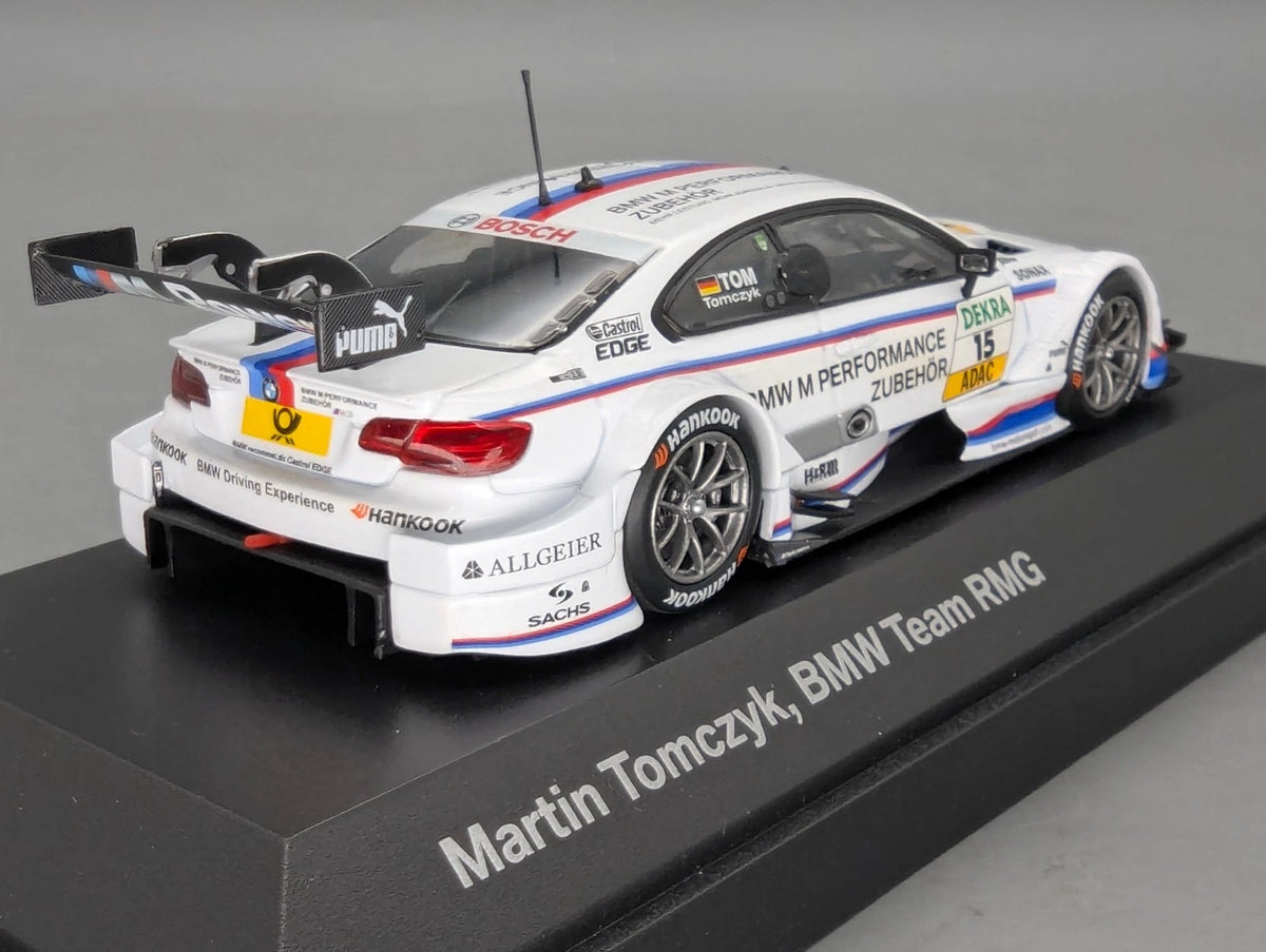 Modellautos 1:43 Minichamps BMW M3 DTM 2013 #15 Tom Tomczyk mit Dealer OVP