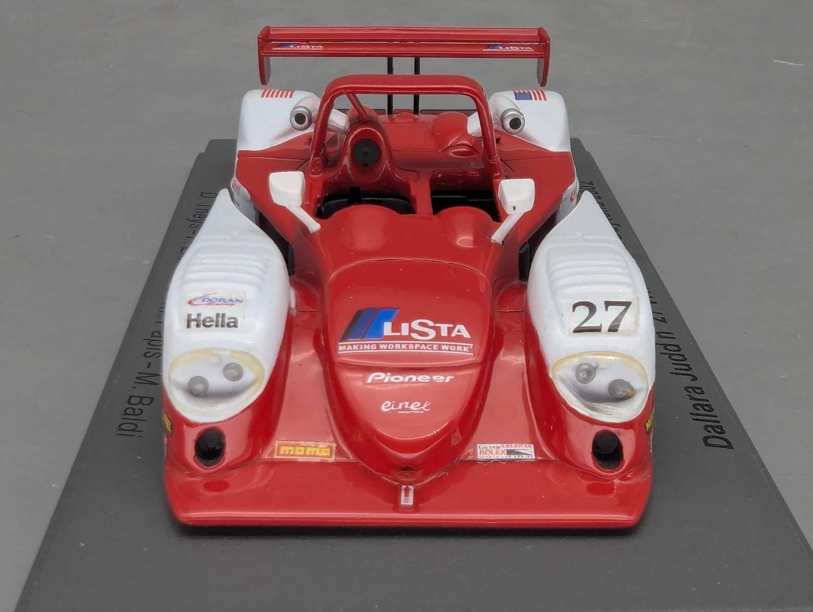 Modellautos 1:43 Spark Dallara Judd WINNER 24h Daytona 2002 #27 mit OVP