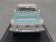 Modellautos 1:43 Minichamps Opel Rekord P2 1960 Blau Grau mit OVP
