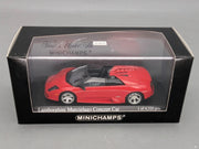 Modellautos 1:43 Minichamps Lamborghini Murcielago Concept Car 2004 Rosso OVP