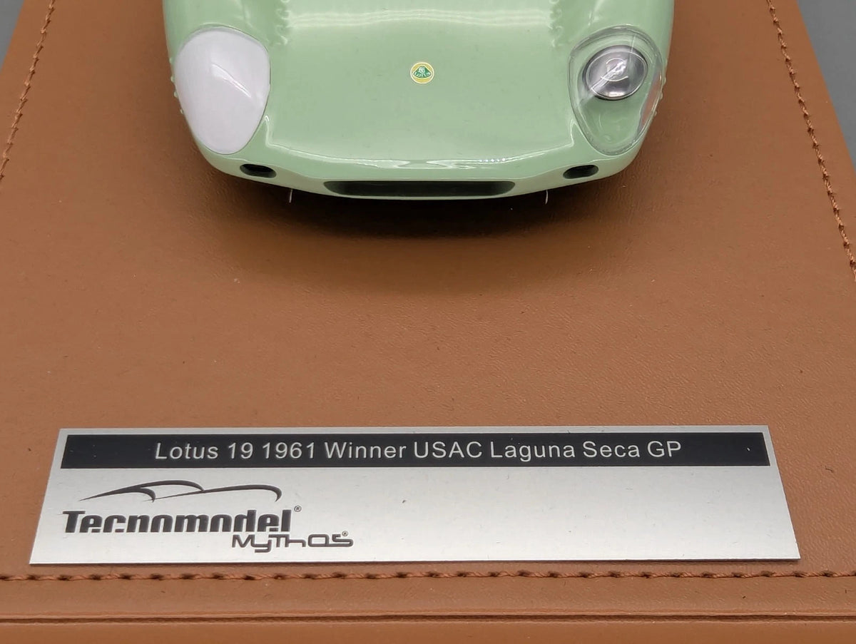 Modellautos 1:18 Tecnomodel Lotus 19 1961 WINNER USAC GP Ltd. 53/65 #7 mit OVP