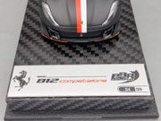 Modellautos 1:43 BBR Concept43 Ferrari 812 Competizione Nero Ltd 04/20 mit OVP