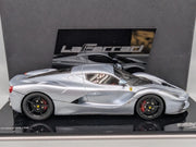 Modellautos 1:18 BBR Ferrari LaFerrari 2013 Silver Alloy Lt 03/10 OVP