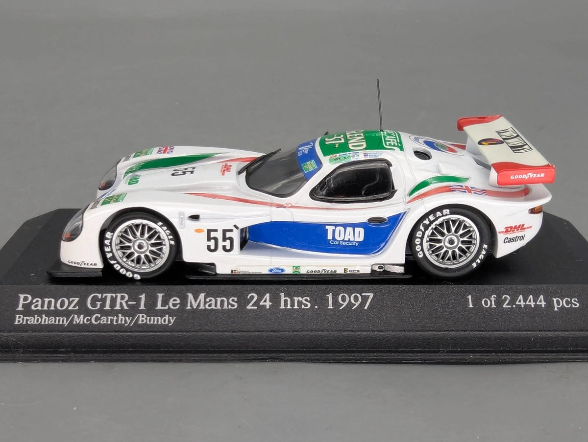 Modellautos 1:43 Action Panoz GTR-1 24h Le Mans 1997 Team DPR #55 mit OVP