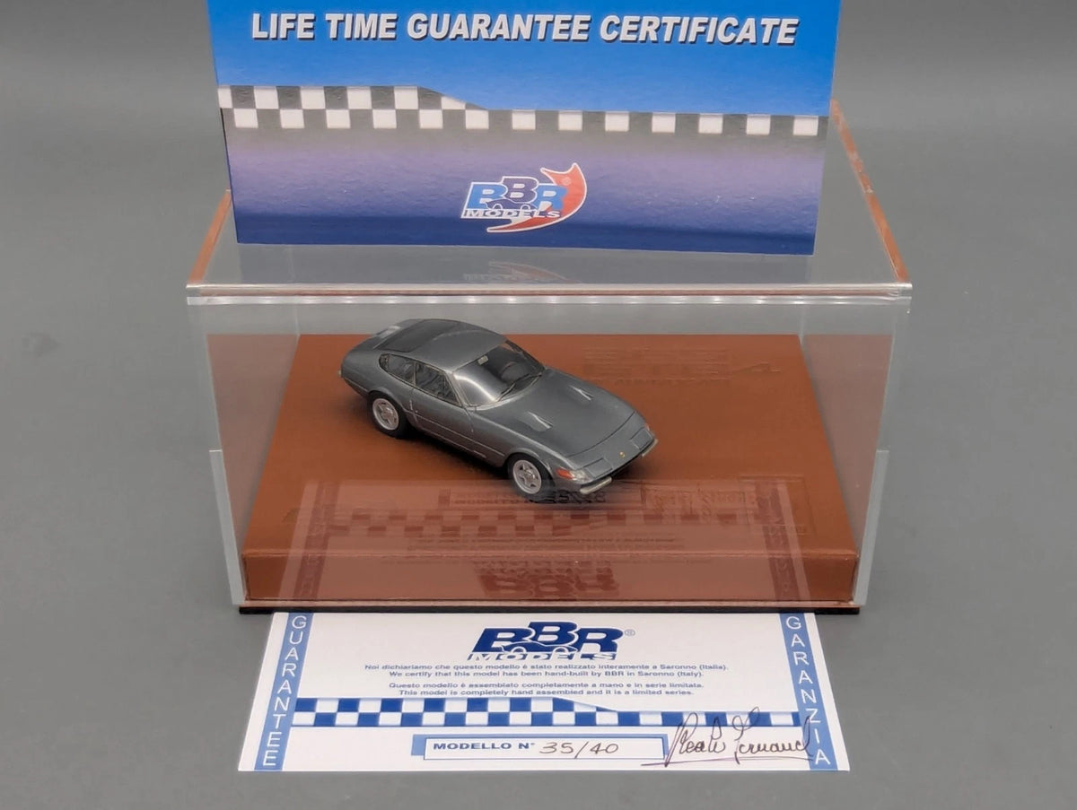 Modellautos 1:43 BBR Ferrari 365 GTB4 40th Anniversary Ltd 35/40 OVP