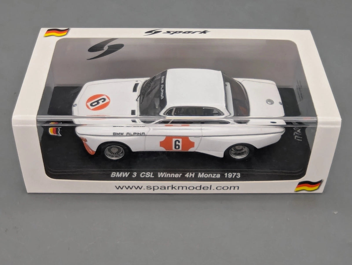 Modellautos 1:43 Spark SG359 BMW 3 CSL WINNER 4h Monza 1973 #6 Niki Lauda OVP
