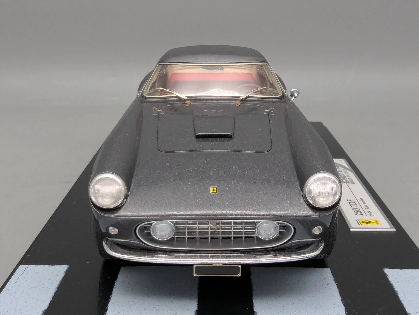 Modellautos 1:18 BBR Ferrari 250 TDF 1958 Rain Version Ltd 01/05 Grigio Fer. OVP