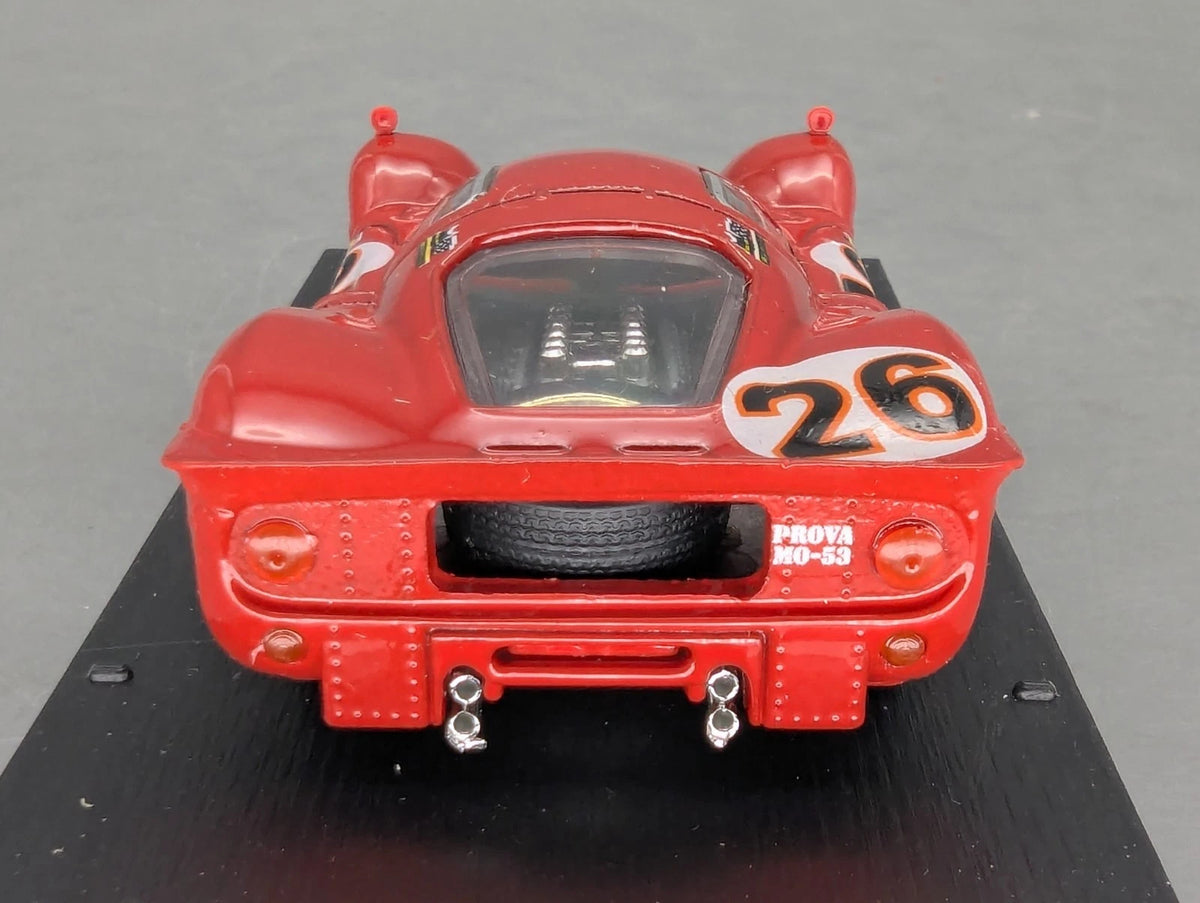 Modellautos 1:43 Brumm Ferrari 412P Coupe Daytona 1967 #26 mit OVP