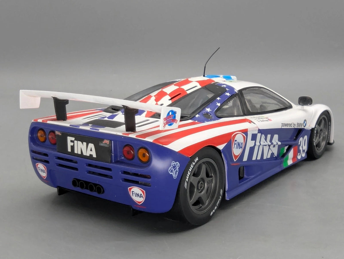 Modellautos 1:18 UT Models McLaren F1 GTR Le Mans 1996 #39 mit Dealer OVP