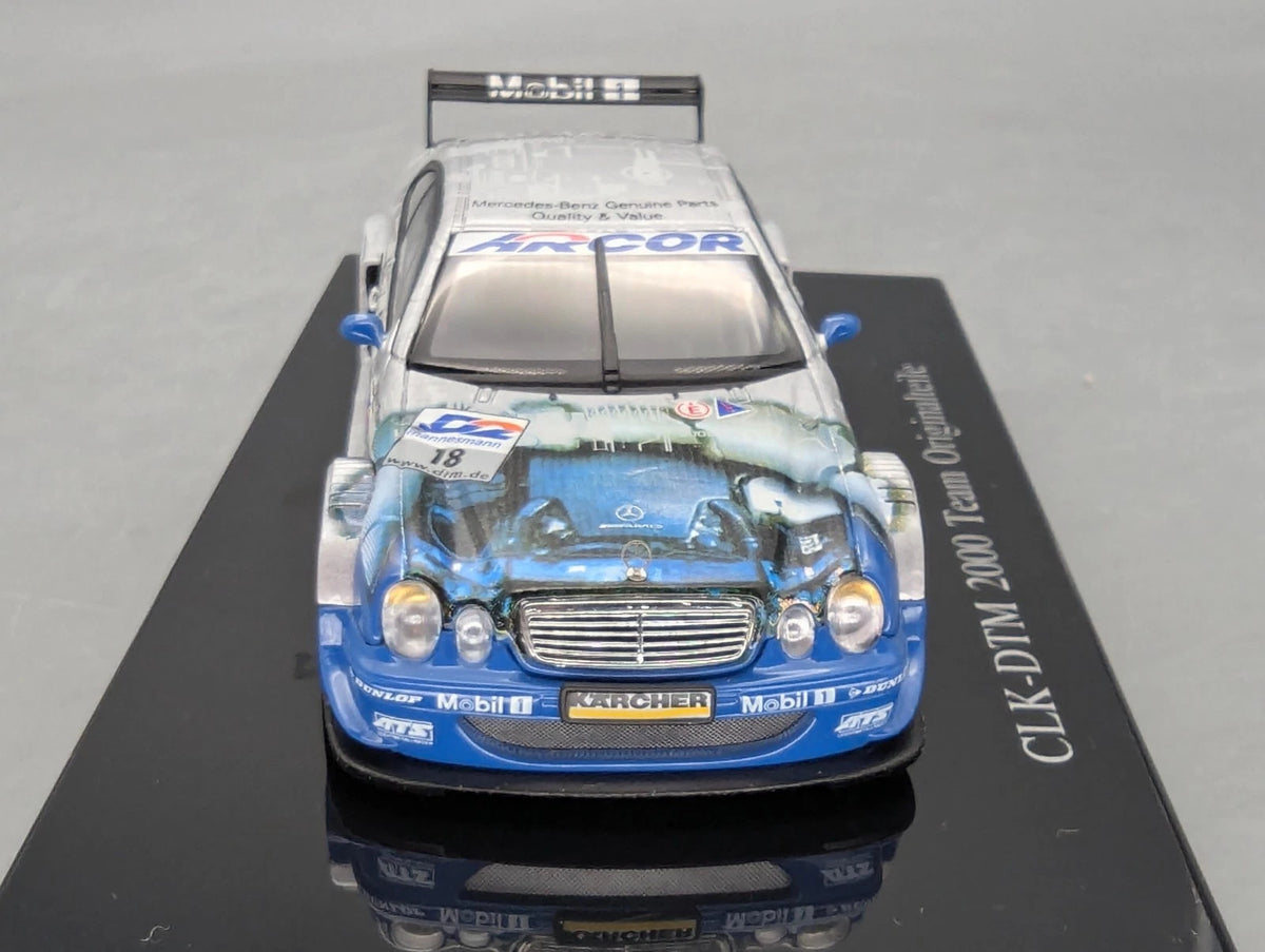 Modellautos 1:43 AUTOart Mercedes Benz CLK -DTM 2000 #18 mit Dealer OVP