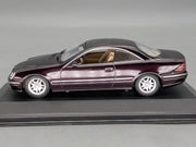 Modellautos 1:43 Minichamps Mercedes Benz CL 500 Dunkel-Violett/Rot Dealer OVP