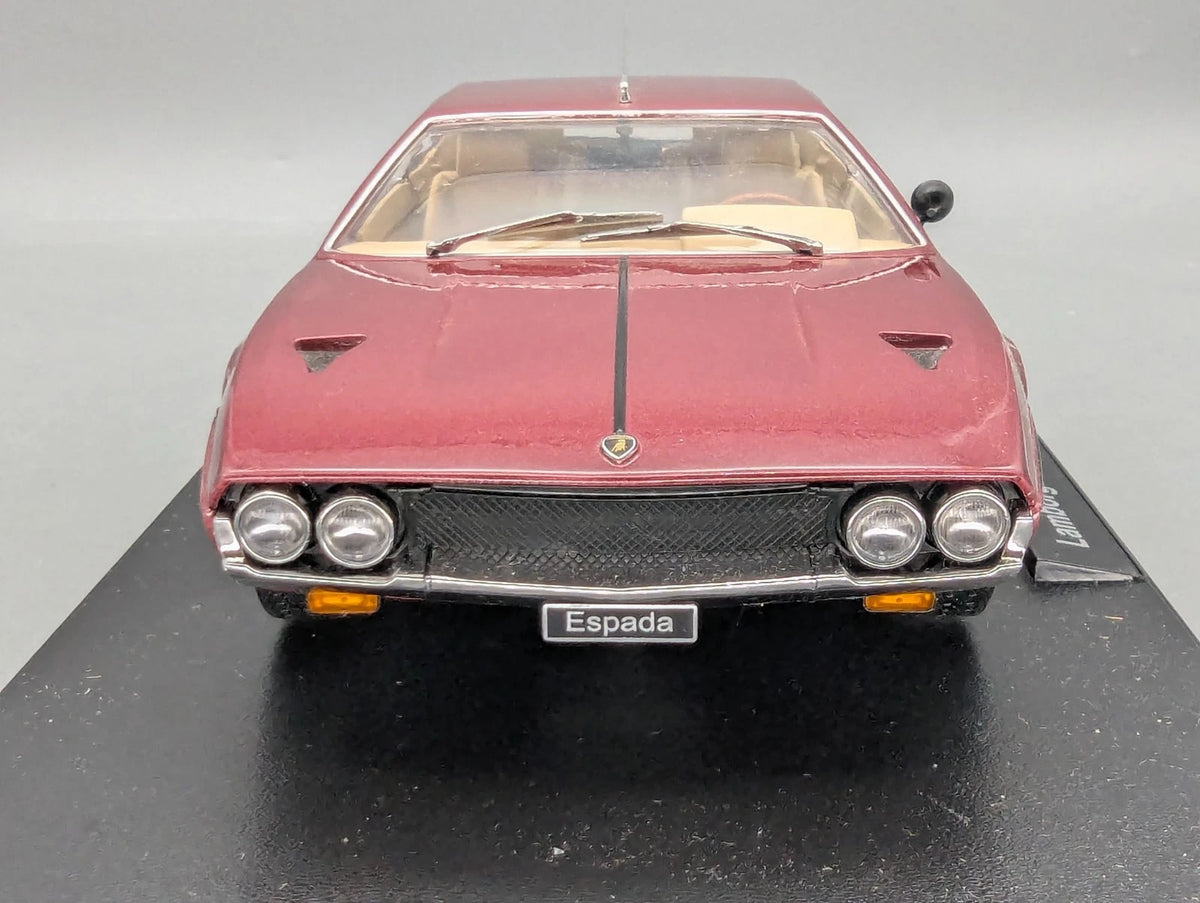 Modellautos 1:18 KK-Scale Lamborghini Espada S2 1970 Rot Metallic mit OVP