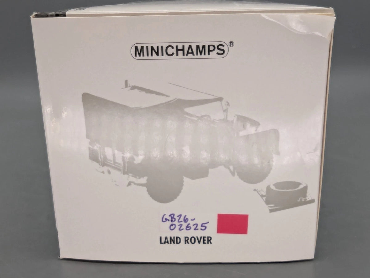 Modellautos 1:18 Minichamps Land Rover 1949 Grau mit OVP