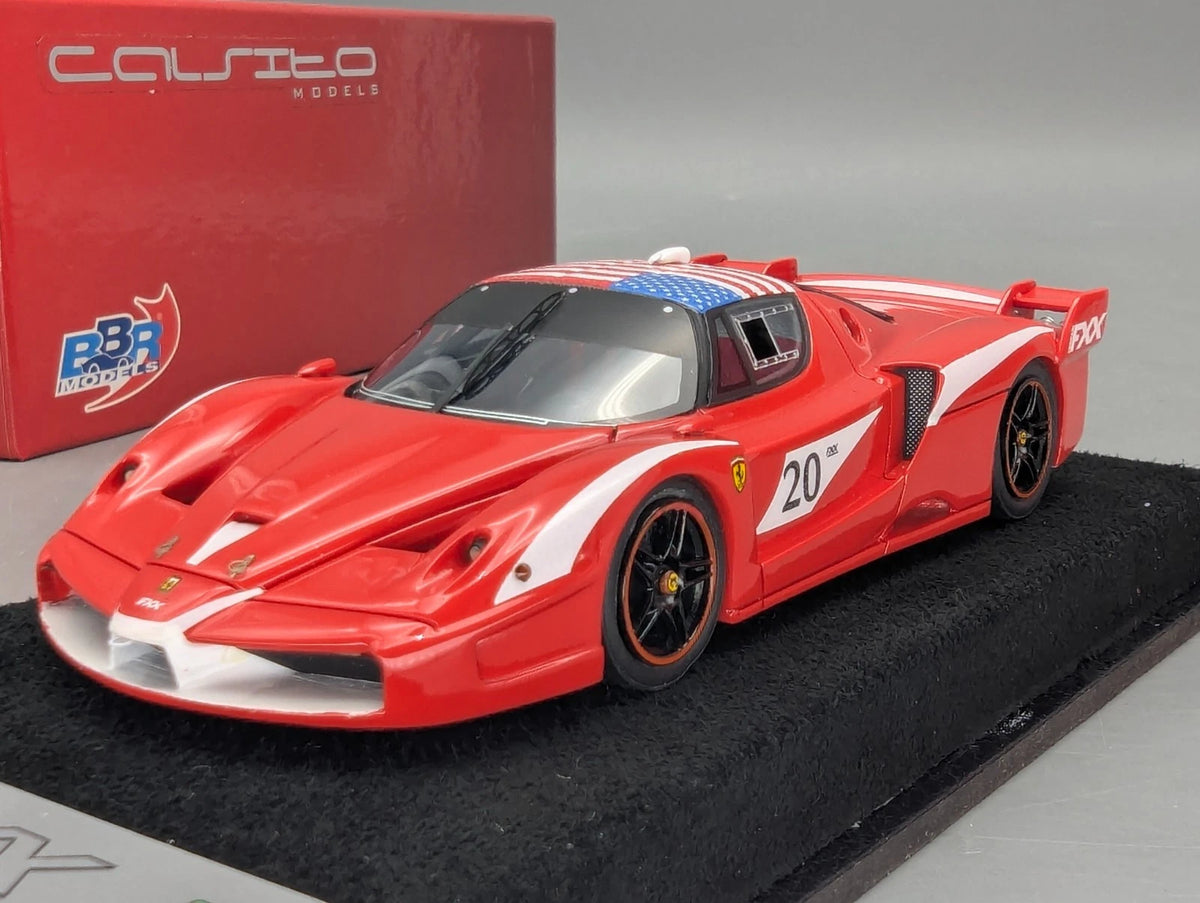 Modellautos 1:43 BBR CALSITO Ferrari FXX Evoluzione #20 Rot 20/20 OVP
