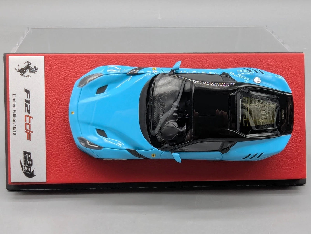 Modellautos 1:43 BBR Concept43 Ferrari F12 TdF Baby Blu Limitiert 10/10 mit OVP