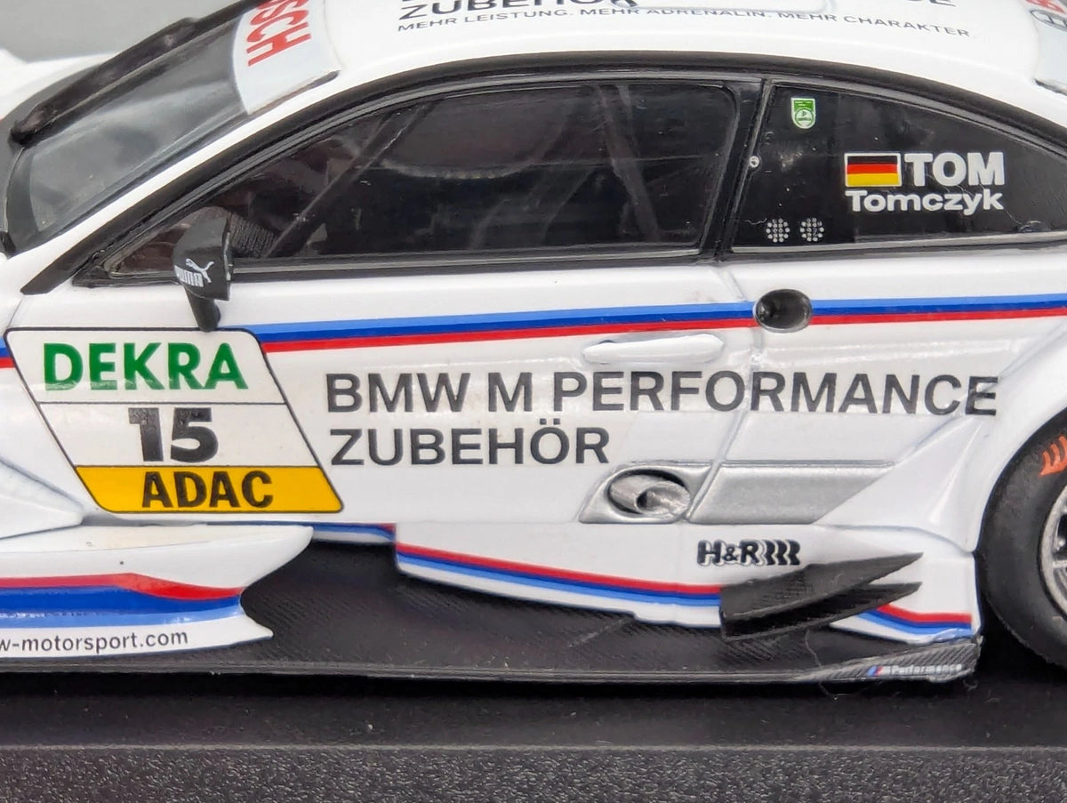 Modellautos 1:43 Minichamps BMW M3 DTM 2013 #15 Tom Tomczyk mit Dealer OVP