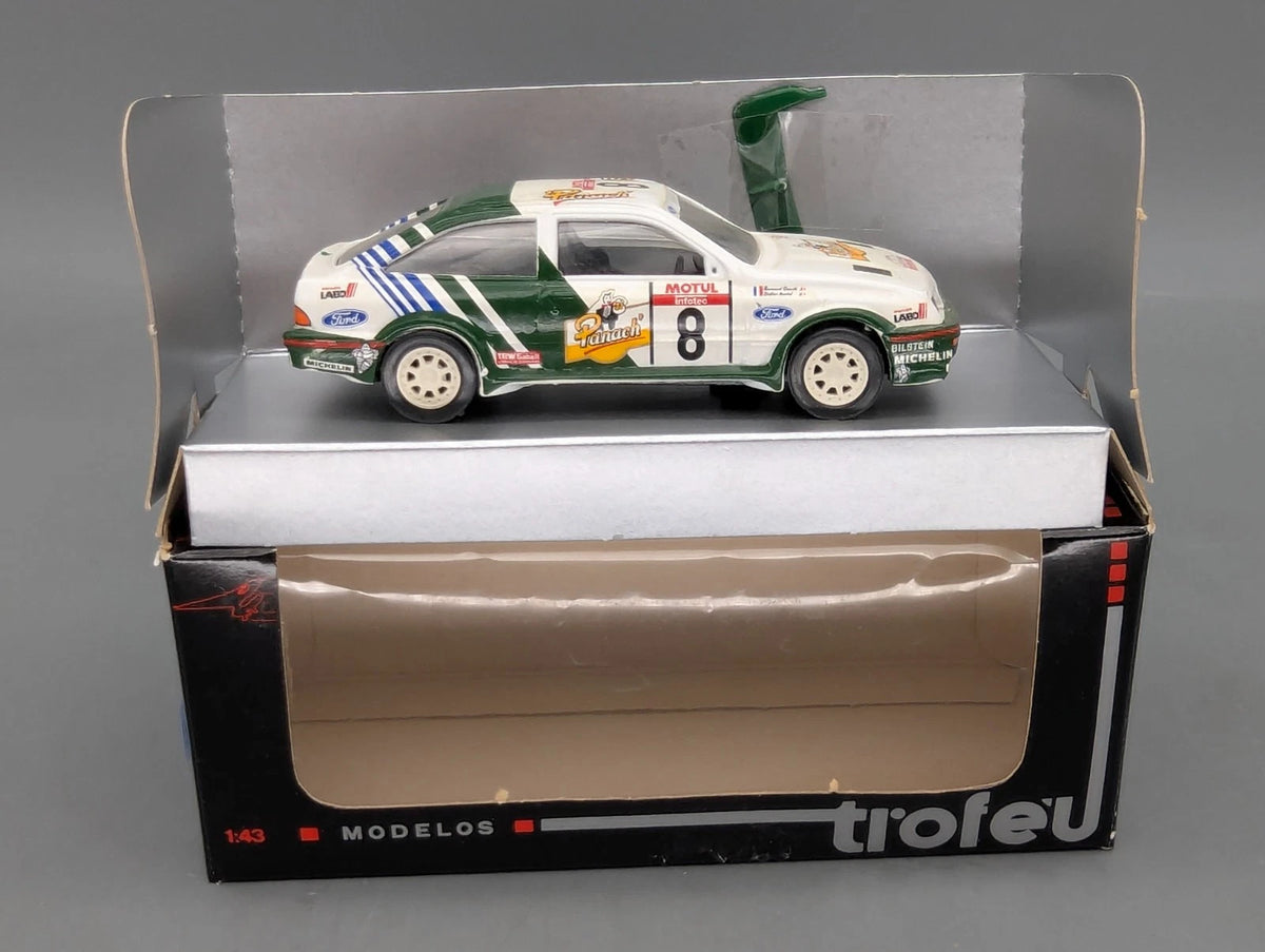 Modellautos 1:43 Trofeu Ford Sierra Cosworth Panach Tour de Corse 1988 #8 OVP