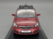 Modellautos 1:43 Minichamps Opel Zafira Rot Metallic mit Dealer OVP