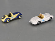 Modellautos 1:90 Schuco Piccolo Set ADAC Trentino Classic 2007 BMW + Jaguar OVP