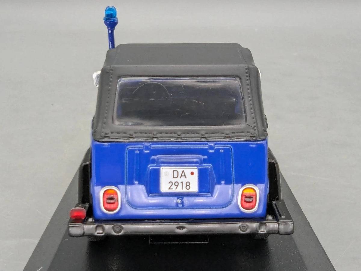 Modellautos 1:43 Minichamps Volkswagen VW 181 THW 1969 Blau mit OVP