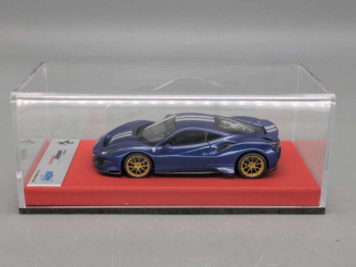 Modellautos 1:43 BBR Concept43 Ferrari 488 Pista LHD Garage Leirer CH 01/20 OVP