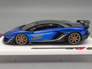 Eidolon Make Up 1:43 Lamborghini Aventador SVJ 63 2018 #63 Blu Ltd 57/63 OVP
