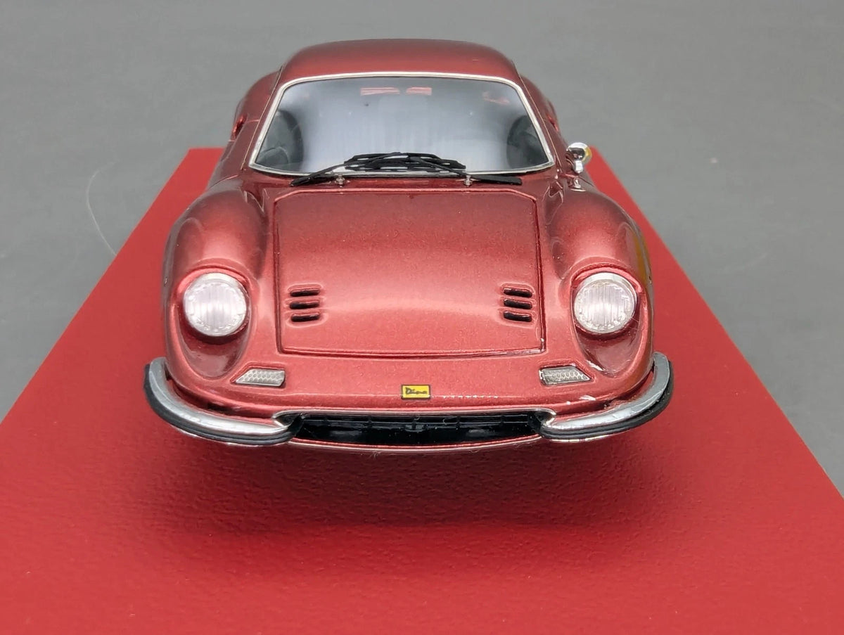 Modellautos 1:43 BBR Ferrari 246 GT Dino 1969 Auction CA 2017 07/20 mit OVP
