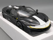 Modellautos 1:18 Bburago Ferrari SF90 Spider Assetto Fiorano Schwarz mit OVP