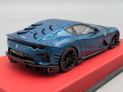 Modellautos 1:43 BBR Concept43 Ferrari 812 Competizione Blu Capri Ltd 01/15 OVP