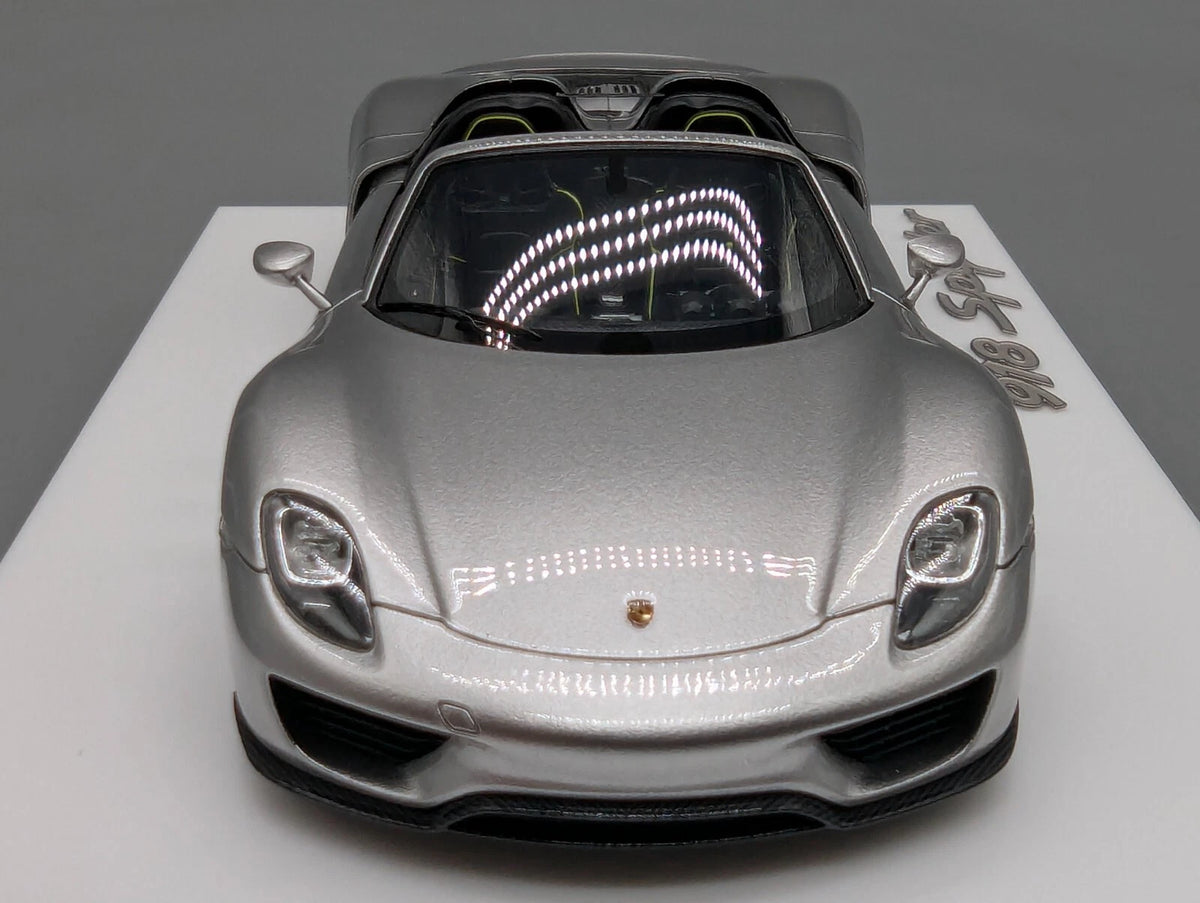 Eidolon Make Up 1:43 Porsche 918 Spyder GT Silver Metallic mit Vitine und OVP