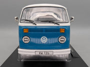 Modellautos 1:18 KK-Scale Volkswagen VW T2b Bus Türkisblau Weiß mit OVP
