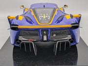Modellautos 1:12 BBR Ferrari FXX-K Car #81 Blau Gelb Ltd 15/20 in Vitrine OVP
