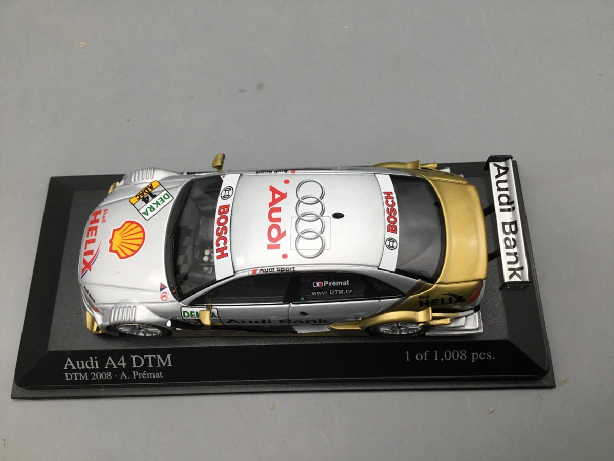 Modellautos 1:43 Minichamps Audi A4 DTM 2008 A. Premat #14 mit OVP