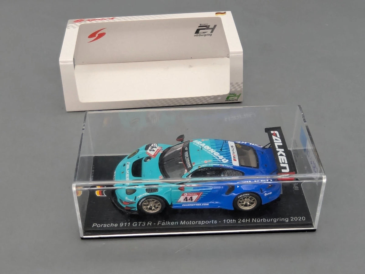 Modellautos 1:43 Spark SG689 Porsche 911 GT3 R 24h Nürburgring 2020 #44 mit OVP