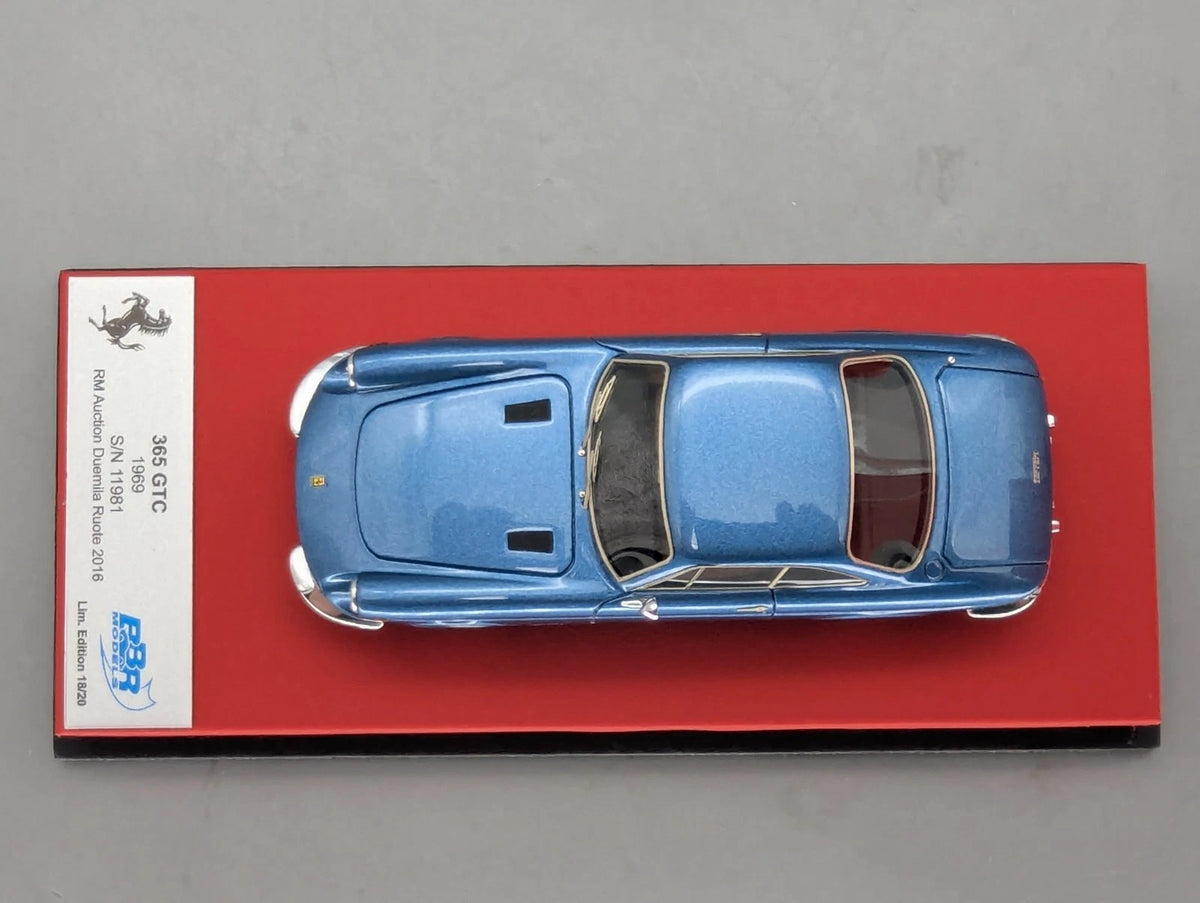 Modellautos 1:43 BBR Ferrari 365 GTC 1969 RM Auction Duemila 2016 Ltd 18/20 OVP