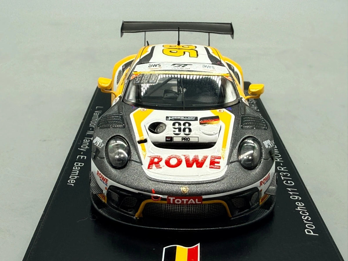 Modellautos 1:43 Spark Porsche 911 GT3 R Rowe Racing Winner 24h Spa 2020 + OVP