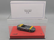 Modellautos 1:43 BBR  Ferrari Monza SP2 Metallic Silver Ltd 01/05 OVP
