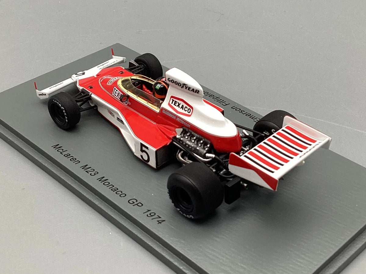 Modellautos 1:43 Spark McLaren M23 GP Monaco 1974 Fittipaldi #5 mit OVP