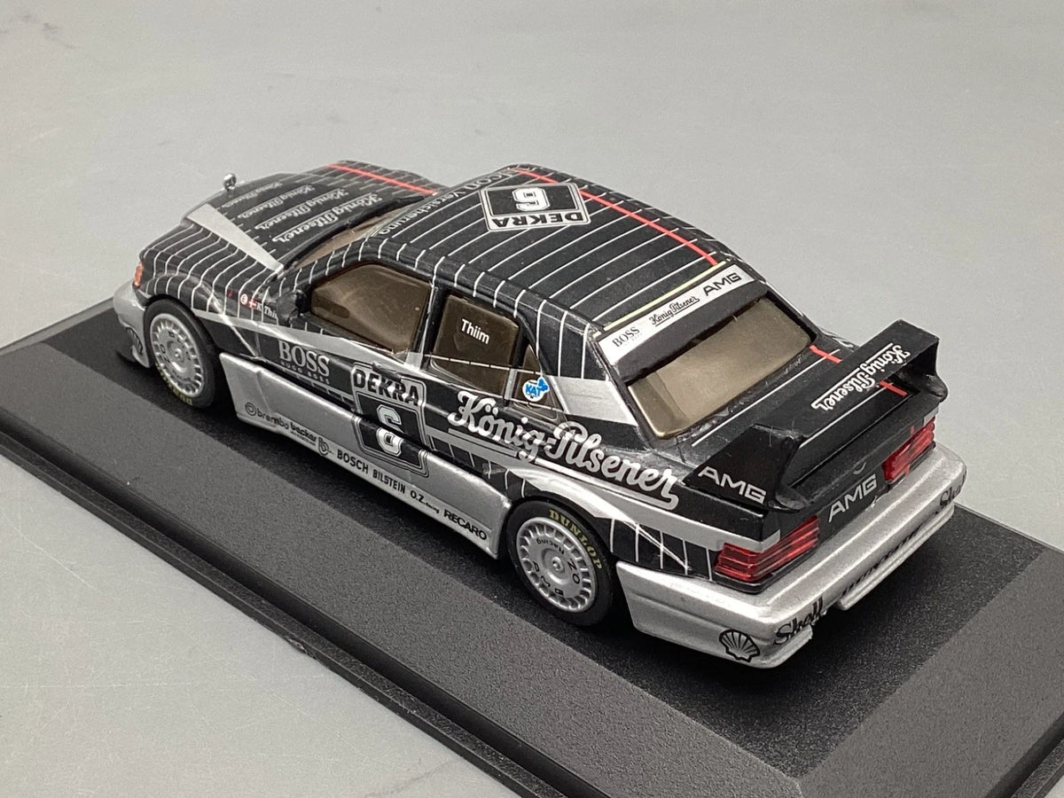 Modellautos 1:43 Minichamps Mercedes 190 E Evo 1 AMG König Pilsener Thiim #6 OVP