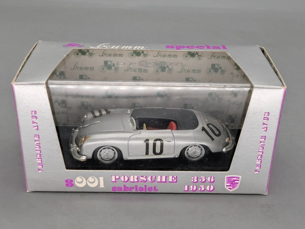 Modellautos 1:43 Brumm Porsche 356 Cabriolet 1950 #10 mit OVP